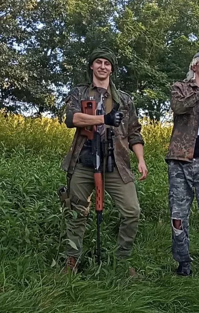 Dawid Antosz podczas rozgrywki ASG